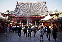 Sensoji Tempel in Asakusa, Taitou, Japan