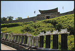 Historische Areale aus der Zeit Baekjes